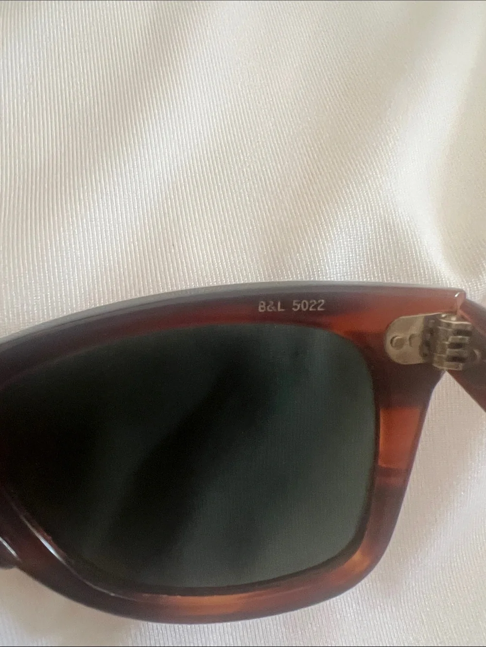 Vintage Ray-Ban classic Tortoiseshell Frame wayfarer Sunglasses B&L 5022